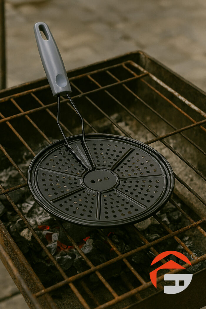 Parrilla esmaltada redonda FINA - Image 2