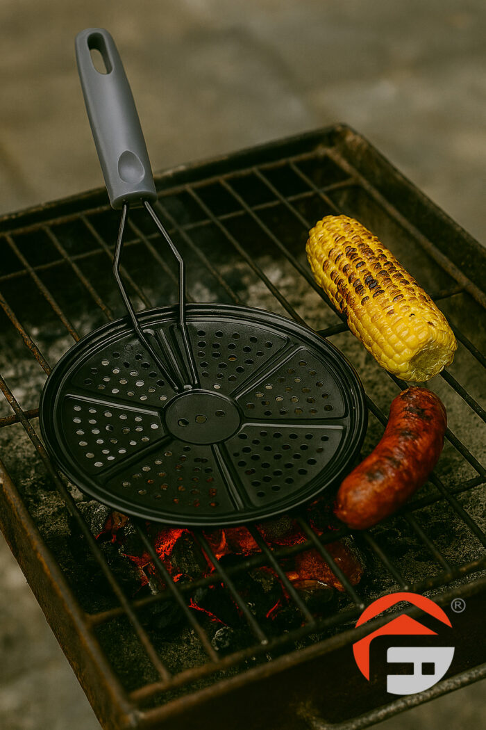 Parrilla esmaltada redonda FINA - Image 3