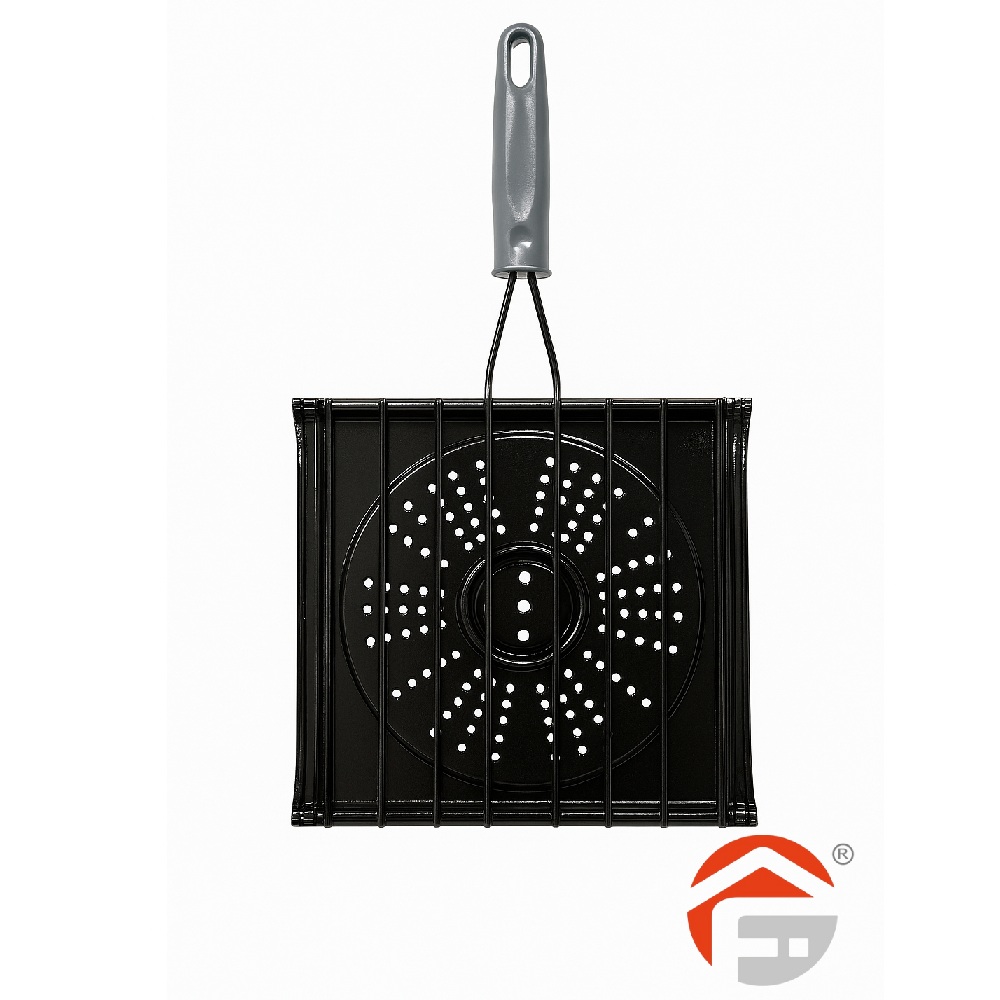 Parrilla Parrilla esmaltada cuadrada - Image 1