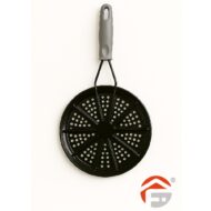 Parrilla esmaltada redonda