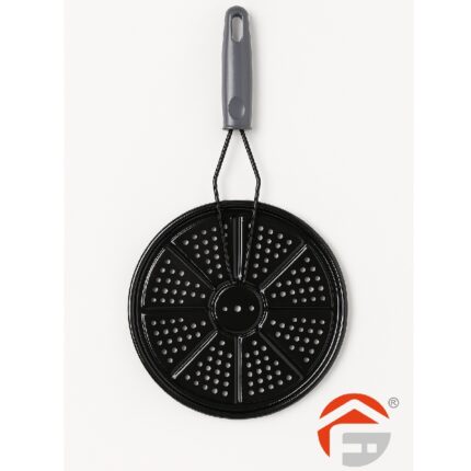 Parrilla esmaltada redonda fina