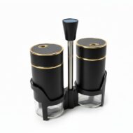 Salero redondo con base x2