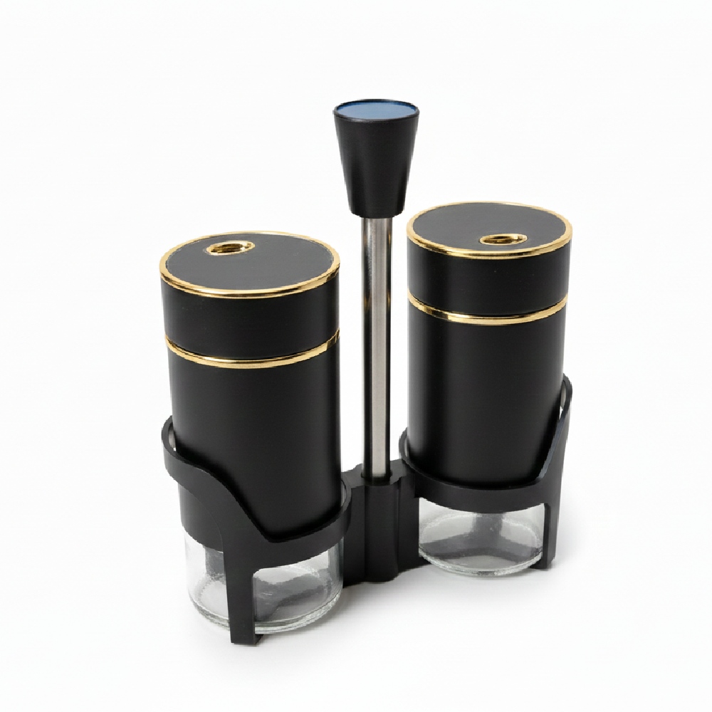 Salero Salero redondo con base x2 - Image 1